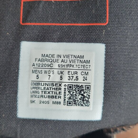 ❤️Converse Chuck 70 De Luxe Heel Leather Buckles Womens Boots Sz 7 Brown A12209C - Picture 9 of 12